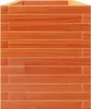 vidaXL Pflanzkübel Wachsbraun 110x40x49,5 cm Massivholz Produktbild-Vorschau 6