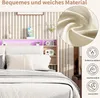 CDGlobal Polsterbett 140x200cm mit Lattenrost, Produktbild-Vorschau 5