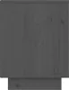 vidaXL Nachttische 2 Stk. Grau 40x30x40 cm Massivholz Produktbild-Vorschau 6