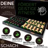 APEQi® LUXUS SCHACH - großes Schachspiel Holz HOCHWERTIG - Produktbild-Vorschau 4