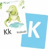 Alphabet Lernkarten Tiere A6 – 26 Buchstabenkarten Set | Produktbild-Vorschau 4