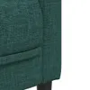 vidaXL Sofa 3-Sitzer Dunkelgrün Stoff Produktbild-Vorschau 7