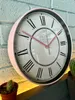 Opviq, 261212 - Pmb22Pmb, Dekorative Wanduhr, Rosa, 100 % Produktbild-Vorschau 2