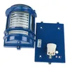 Wandlampe außen Messing Glas IP64 E27 H: 22 cm rostfrei Produktbild-Vorschau 7