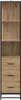 vidaXL Badezimmermöbel-Set Artisan-Eiche 35 x 37,5 x 166 cm Produktbild-Vorschau 6