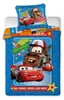 Kinderbettwäsche 100x135 cm + 40x60 cm Cars Auto Track Produktbild-Vorschau 3