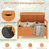 KOMFOTTEU 2-osobowa ławka ogrodowa z miejscem do Podgląd zdjęcia produktu 2