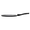 A side view of a black and gray frying pan against a white background. Podgląd zdjęcia produktu