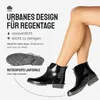Ladeheid Femmes Bottes courtes en caoutchouc LA-930 (Noir2, Voir les images du produit 5