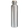 Edelstahl Trinkflasche mit Bambusdeckel, isoliert, 750 ml Produktbild-Vorschau 2