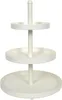 Cookinglife Étagère métal blanc - ø 15, 20 & 25 cm - 3 Voir les images du produit 1