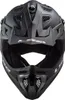 LS2 MX700 Subverter Evo II Solid Motocross Helm, schwarz Produktbild-Vorschau 7