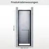 SONNI 70x195 cm matt Schwarz Unsichtbare Scharniere Produktbild-Vorschau 7
