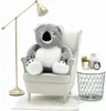 Gustaw Koal Teddybär Groß XXL (weiß und grau, 100cm) - Produktbild-Vorschau 2
