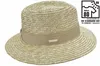 Seeberger Strohhut Fedora UV 80 in grün