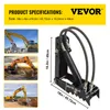 VEVOR Hydraulický palec pro rypadla, 18 palců 1/2 palce Náhled obrázku produktu 7