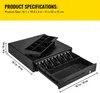 SucceBuy 16" pokladničná zásuvka 12V s 5 priehradkami na Náhľad obrázku produktu 7