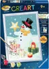 Ravensburger 23956 CreArt Bezaubernder Schneemann - Malen Produktbild-Vorschau 2