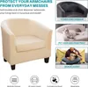 Topchances 2 Stück Sesselhusse Club Chair Schonbezug, Produktbild-Vorschau 8