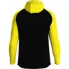 JAKO Uni Kapuzenjacke Iconic, Farbe:schwarz/soft yellow, Produktbild-Vorschau 2