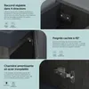doporro Petit Meuble de Salle de Bain Suspendu 46cm Voir les images du produit 6