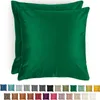 Blumtal 2er Set Kissenbezug 40x40 cm Samt - edler Produktbild-Vorschau 1