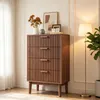 Comodino INONEFT con 4 cassetti, mobile contenitore con Anteprima dell’immagine prodotto 1