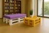 Palettenkissen 120×80 cm – Bequemes Sitzkissen für Produktbild-Vorschau 5
