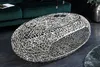 riess-ambiente Couchtisch ORGANIC 120cm silber Metall Produktbild-Vorschau 6