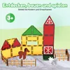 Fits4Kids Magnetyczne Klocki – 76 Elementów – Kreatywna Podgląd zdjęcia produktu 8