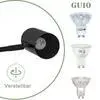 ZMH Wandlampe Schwarz Vintage Wandleuchte Innen Metall Produktbild-Vorschau 4