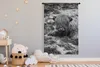 MuchoWow® Wandteppich Wandbehang Ruhender schottischer Produktbild-Vorschau 3