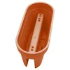 Balkon Geländer Blumenkasten oval 60 cm - Terracotta - Produktbild-Vorschau 8