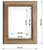 Ramka na zdjęcie Paryż Dąb Catania z passe partout 21x29,7 Podgląd zdjęcia produktu 2