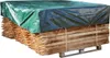 PolyGuard grün Abdeckplane Metallösen 210g/m² Gewebeplane Produktbild-Vorschau 3