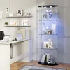 UnboxG 5-eckige Standvitrine mit LED-Beleuchtung Produktbild-Vorschau 2