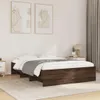 vidaXL Bettgestell ohne Matratze Braun Eiche 140x190 cm Produktbild-Vorschau 2