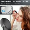 ovimar Kosmetikspiegel Skorpa schwarz | mit Beleuchtung | Produktbild-Vorschau 3