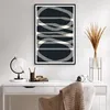 Gerahmtes Poster - Schwarzer Rahmen - Abstraktion Produktbild-Vorschau 6