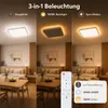 24W LED Deckenleuchte mit Nachtlicht 3200LM - 1800K Produktbild-Vorschau 3