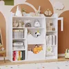 Scaffale per bambini bianco per giocattoli, libri e Anteprima dell’immagine prodotto 3