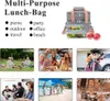 Doppelt isolierte Bento-Tasche, große Lunchbox mit Produktbild-Vorschau 5