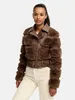 Tazzio Damen Übergangsjacke F800 (Braun, L) Produktbild-Vorschau 7
