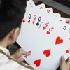 Jumbo XXL Spielkarten Pokerkarten, übergroßes Kartenspiel Produktbild-Vorschau 5