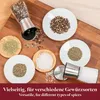 GOURMEO Gewürzmühle 2er Set mit verstellbarem Produktbild-Vorschau 5