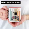 Trendation - 18. Geburtstag Tasse Gamer Jungs Jungen Produktbild-Vorschau 2