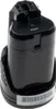 A black power tool battery pack is shown against a white background. Náhled obrázku produktu