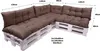 Palettenkissen 7er-set | sitzkissen 120x80 + rückenkissen Produktbild-Vorschau 2