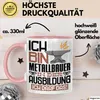 Metallbauer Ausbildung Tasse Geschenk Ich Bin Metallbauer Produktbild-Vorschau 3