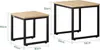 SoBuy FBT42-N Couchtisch 2er set Satztisch Sofatisch Produktbild-Vorschau 7